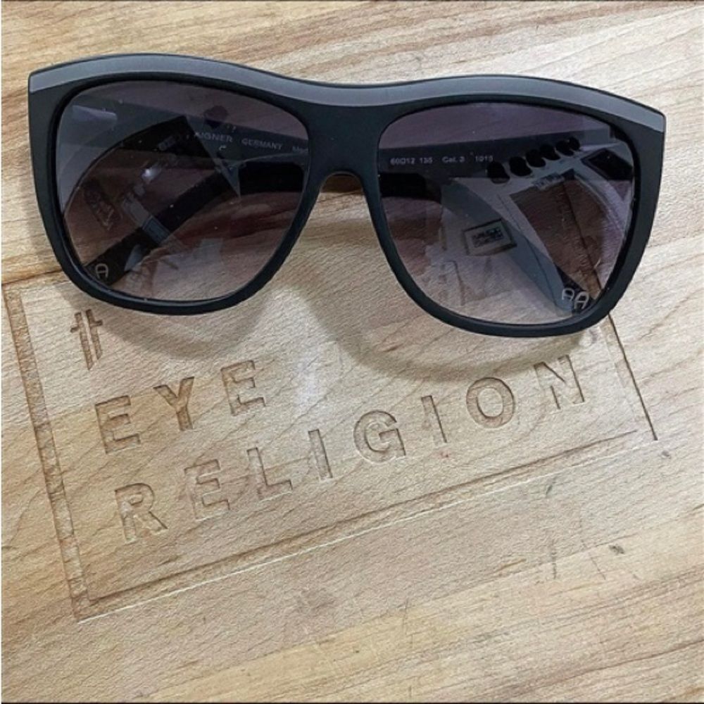 Black Designer 35009 Sunglasses by Aigner